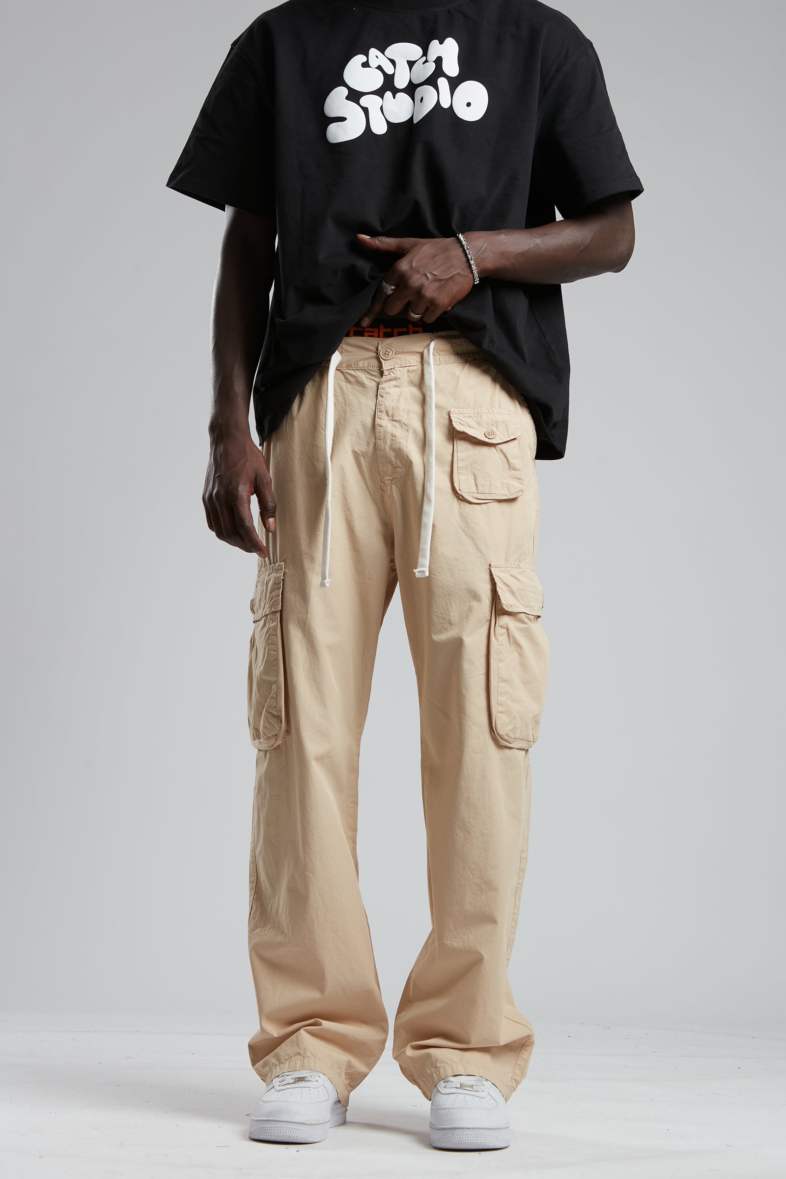 Gabardin Kargo Pantolon
