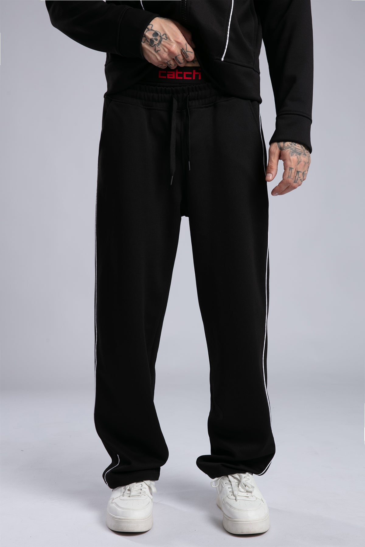 Yan Şerit Detaylı Eşofman Altı