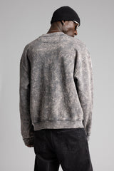 Basic Yıkamalı Sweatshirt