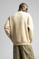 Minimal Yazı Detaylı Pistole Sweatshirt