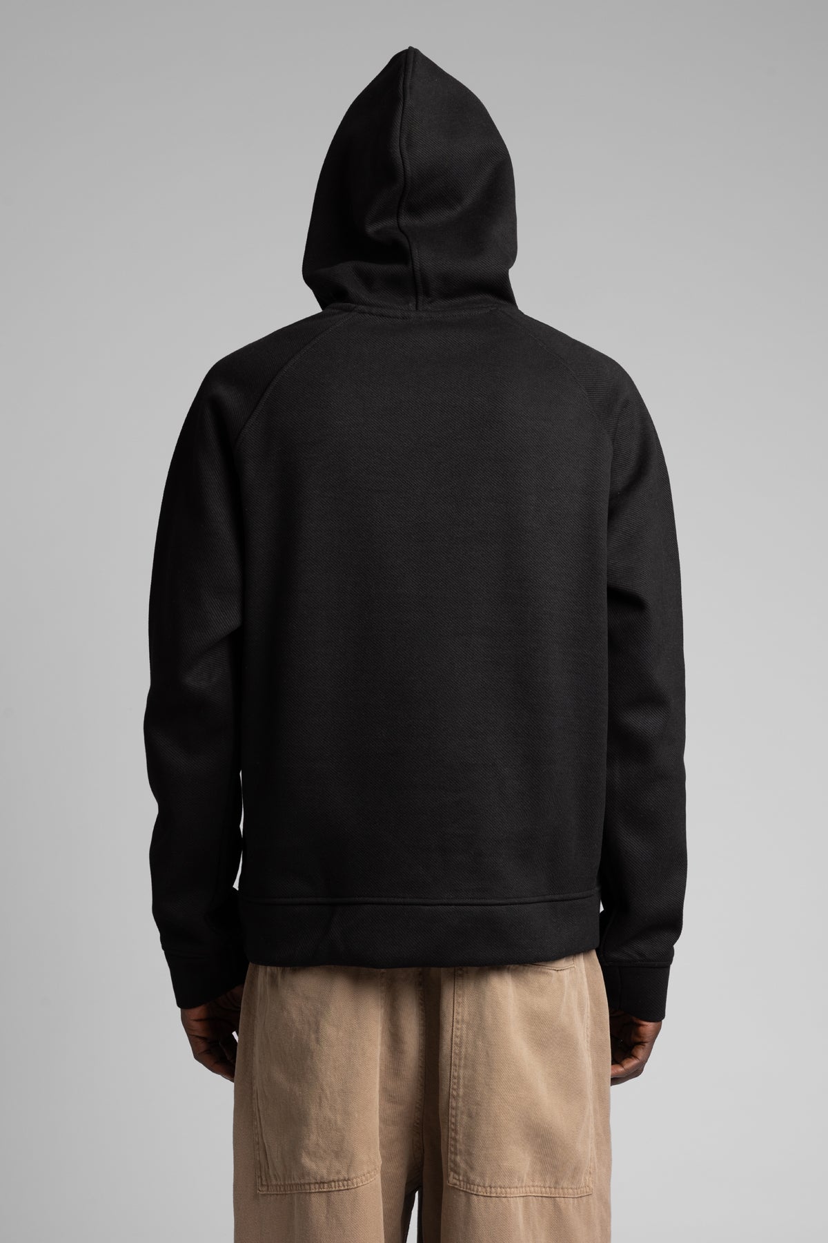 Minimal Nakış Detaylı Kapüşonlu Sweatshirt