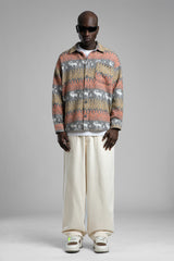 Desenli Kaşe Gömlek