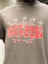 Catch Yıldızlı Logo Baskılı T-Shirt