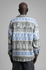 Desenli Kaşe Gömlek