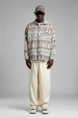 Desenli Kaşe Gömlek