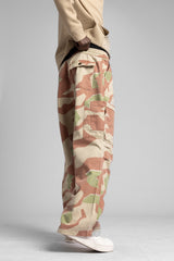 Kamuflaj Desenli Kargo Pantolon
