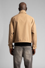 Şerit Detaylı Utility Denim Ceket