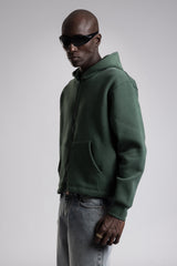 Kapüşonlu Fermuarlı Sweatshirt