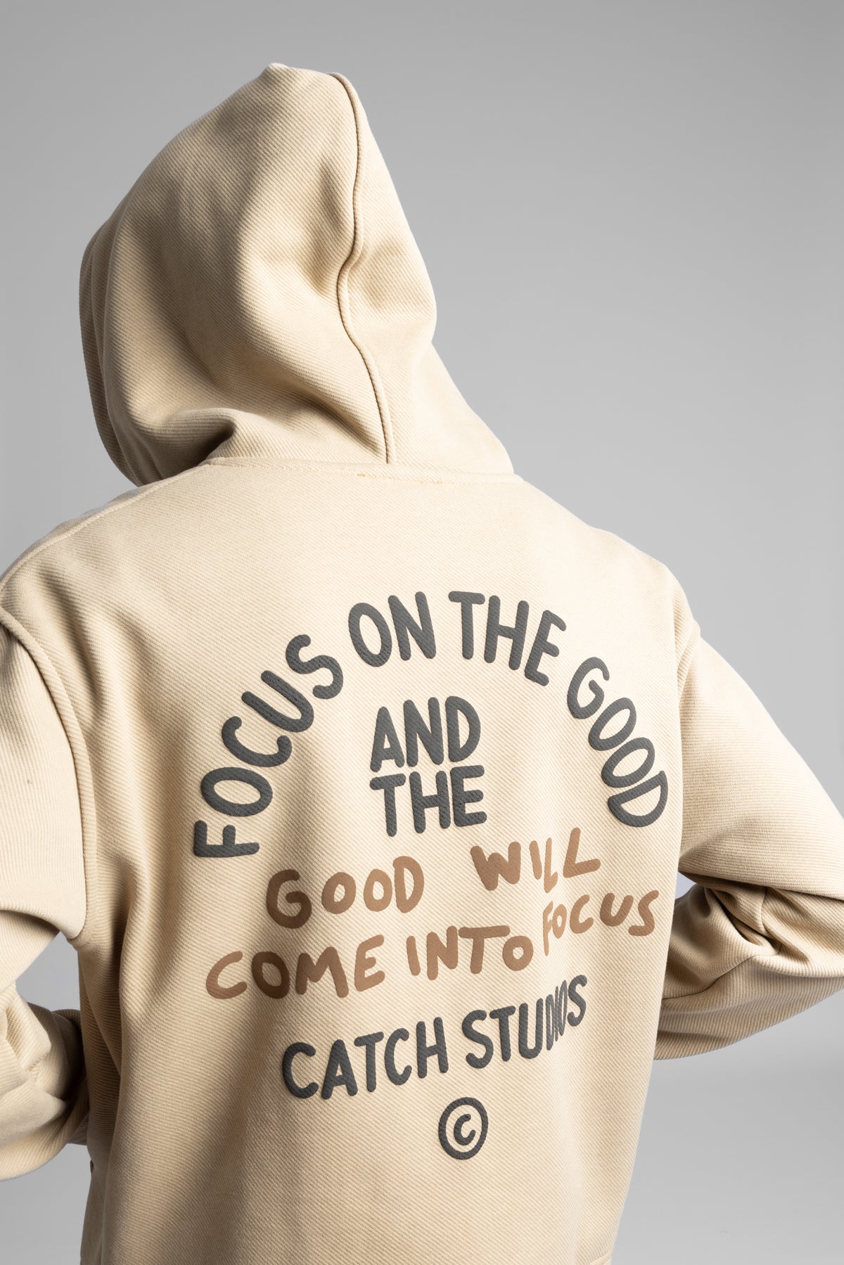 Good Will Kapüşonlu Fermuarlı Sweatshirt