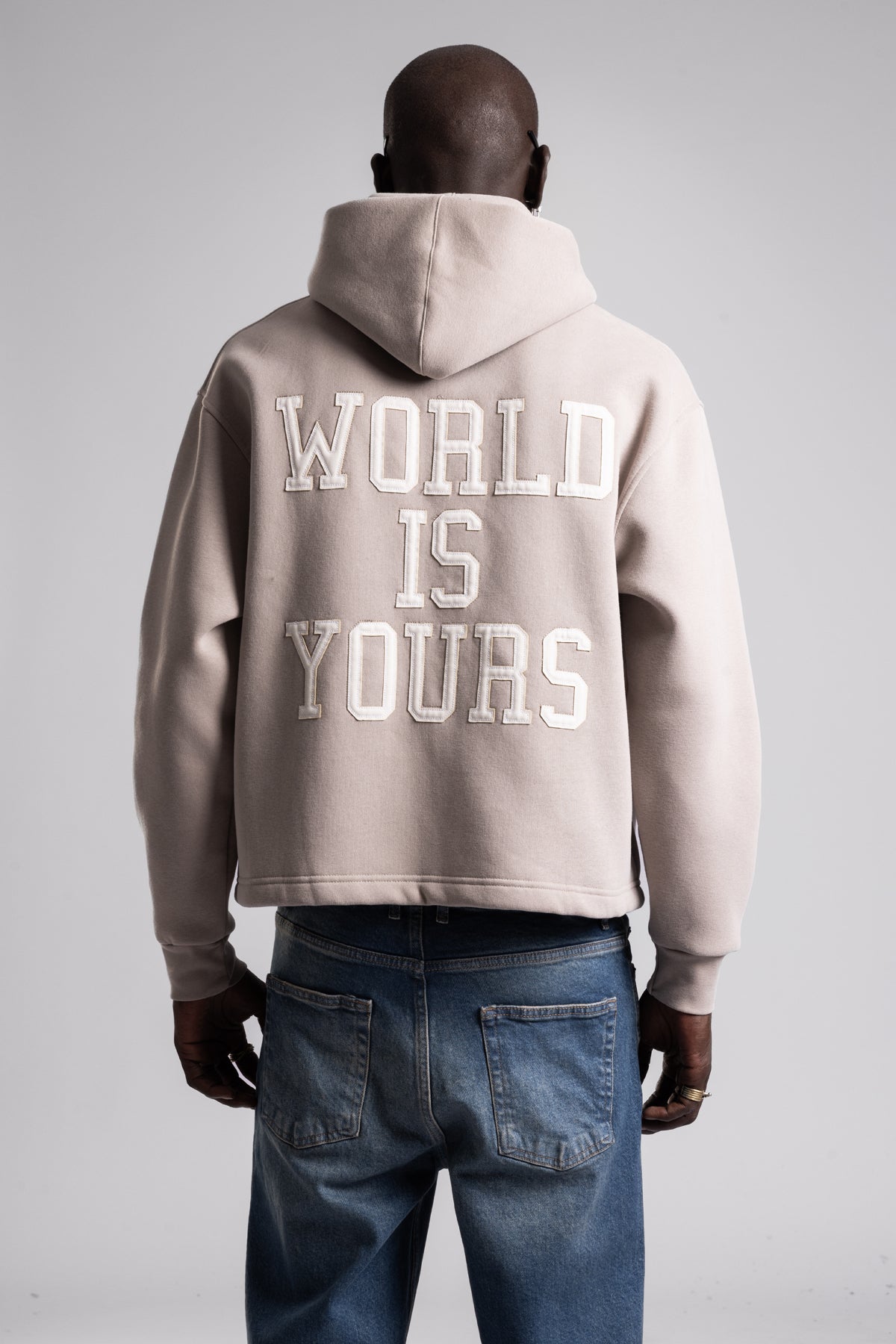 Kapüşonlu Fermuarlı Sweatshirt