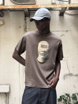 Hidden Face Baskılı T-Shirt