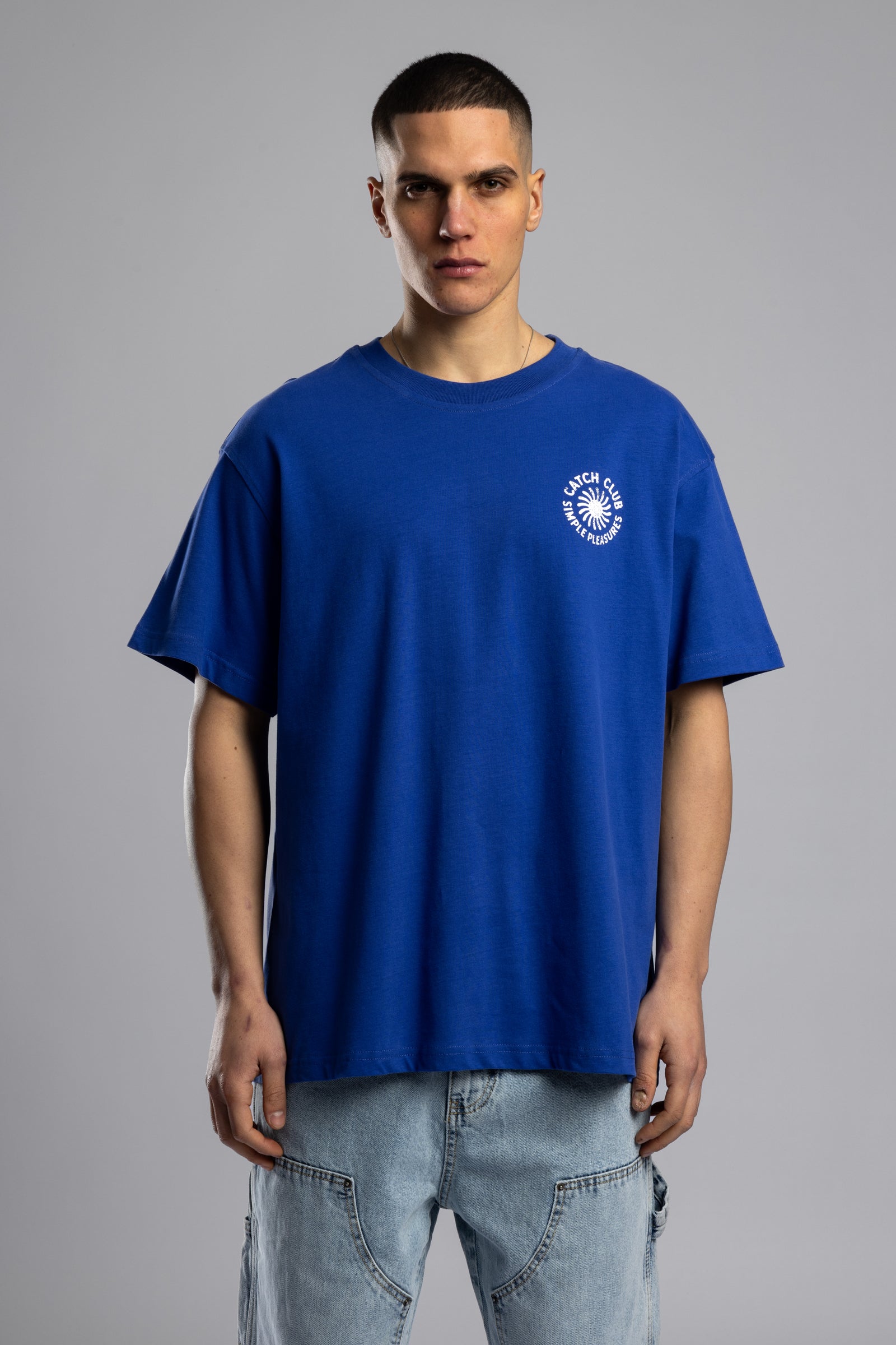 Baskılı Catch Club T-shirt