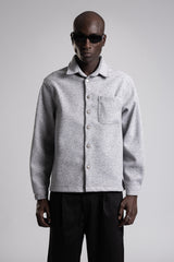 Arka Nakış Detaylı Kaşe Gömlek