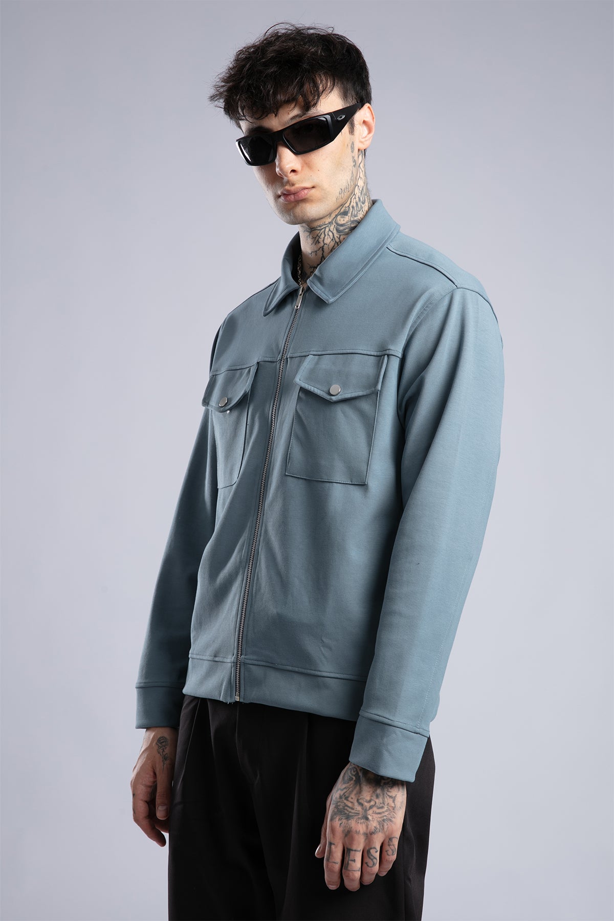 Kapaklı Patch Cepli Ceket