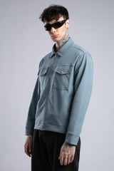 Kapaklı Patch Cepli Ceket