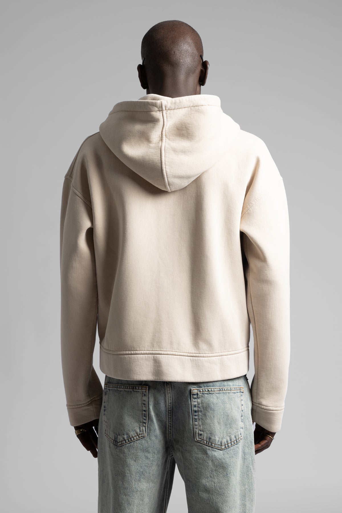 Kapüşonlu Fermuarlı Sweatshirt