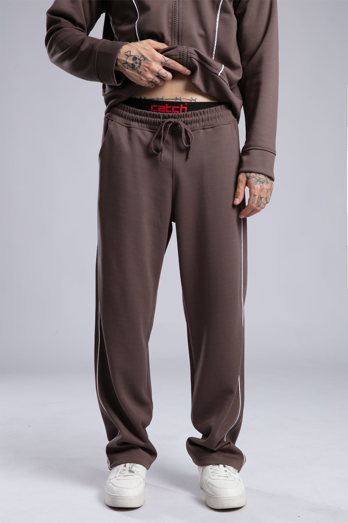 Yan Şerit Detaylı Eşofman Altı