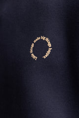 Kabartmalı Yazı Detaylı Sweatshirt