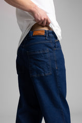 Kontrast Dikişli Baggy Jean