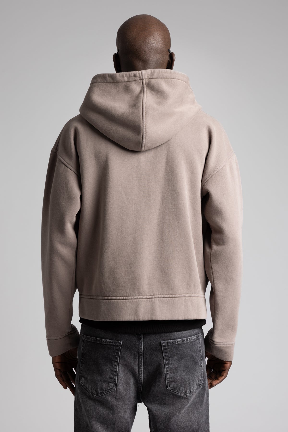 Kapüşonlu Fermuarlı Sweatshirt