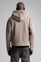 Kapüşonlu Fermuarlı Sweatshirt