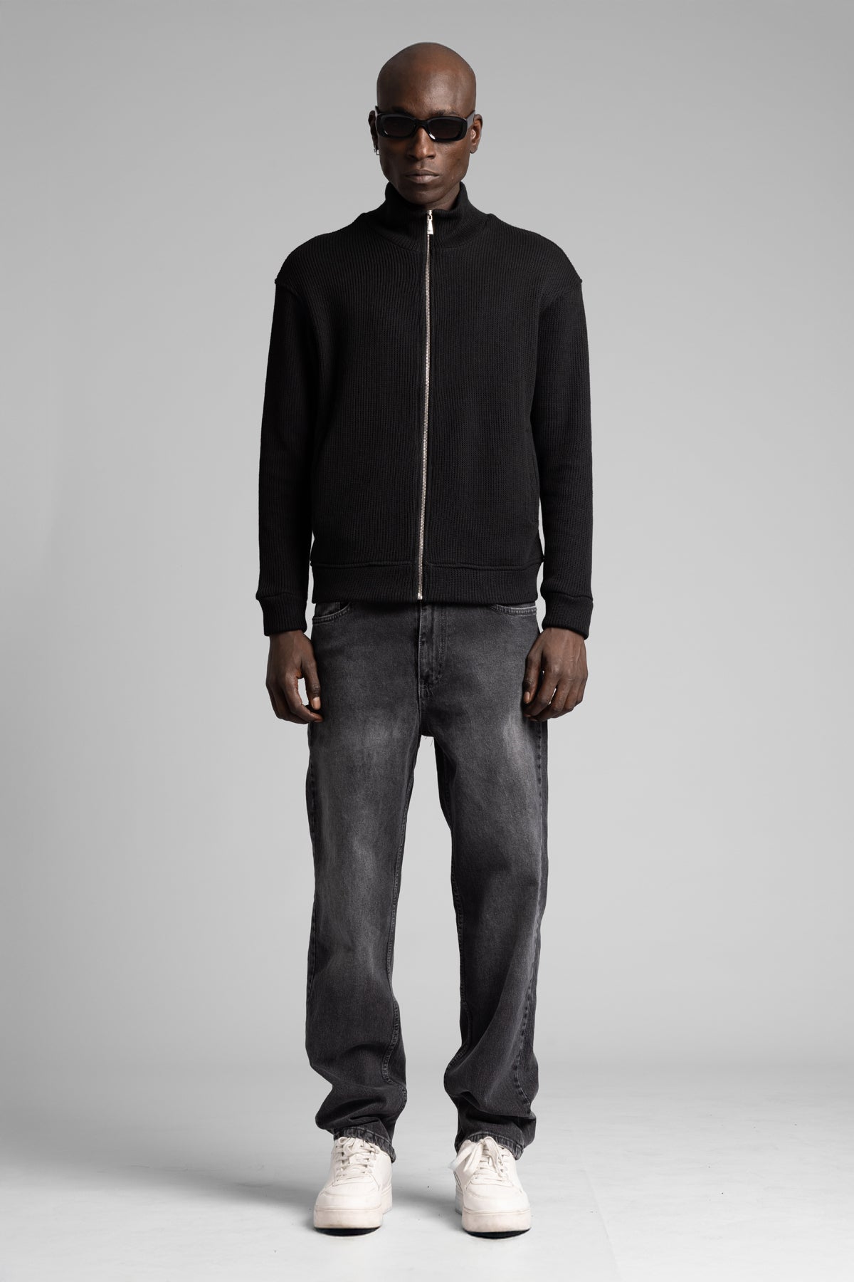 The Art Of Living Fermuarlı Triko Kazak