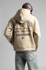 Good Will Kapüşonlu Fermuarlı Sweatshirt