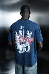 Last Saints Acid Wash T-Shirt