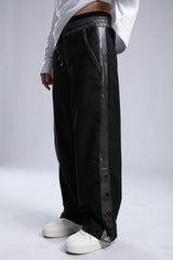 Parlak Şeritli Pantolon