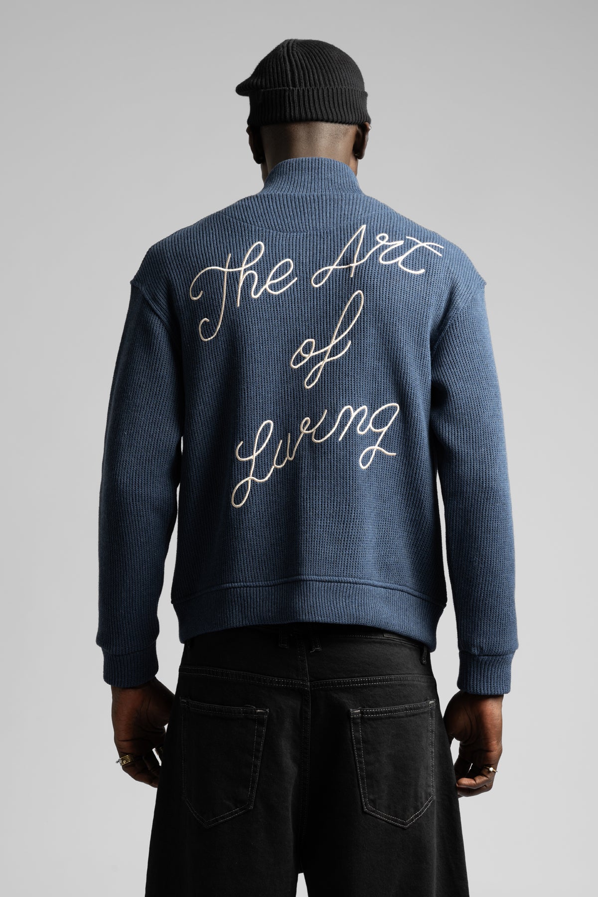 The Art Of Living Fermuarlı Triko Kazak