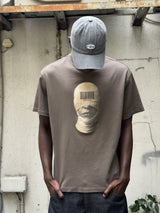 Hidden Face Baskılı T-Shirt