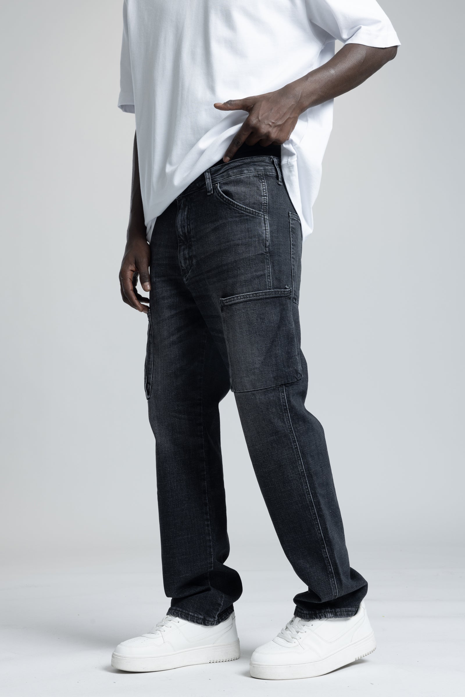 Yıkamalı Straight Fit Jean