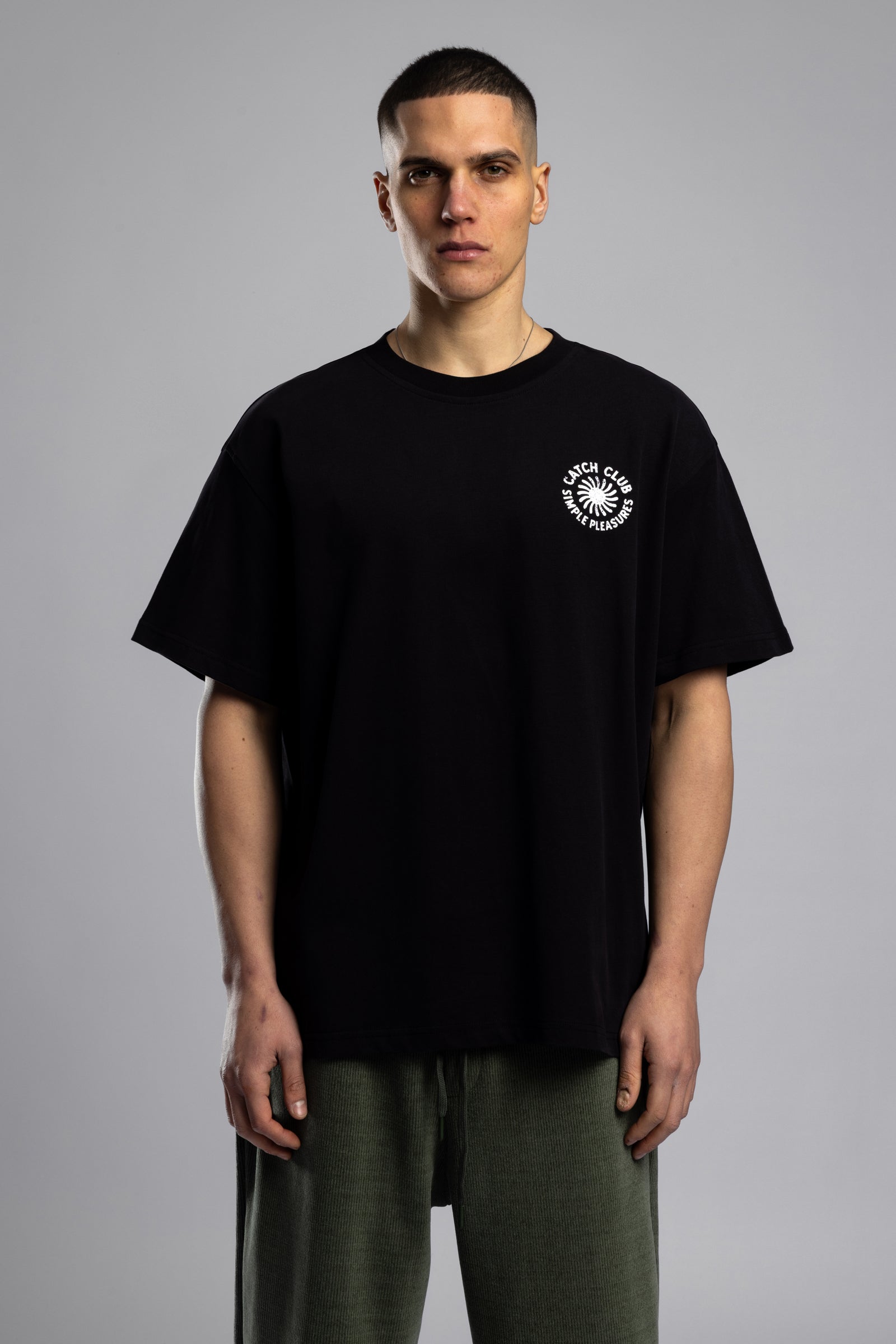 Baskılı Catch Club T-shirt