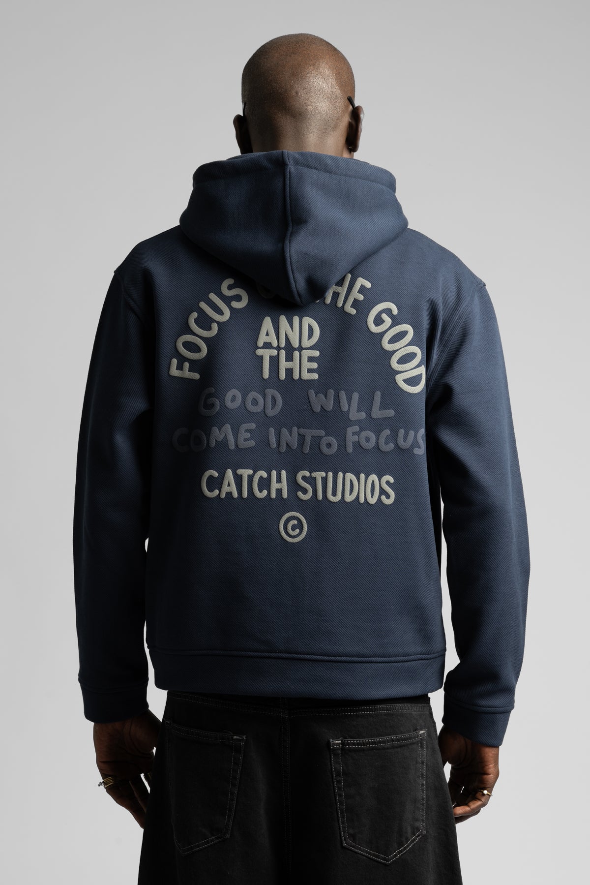 Good Will Kapüşonlu Fermuarlı Sweatshirt