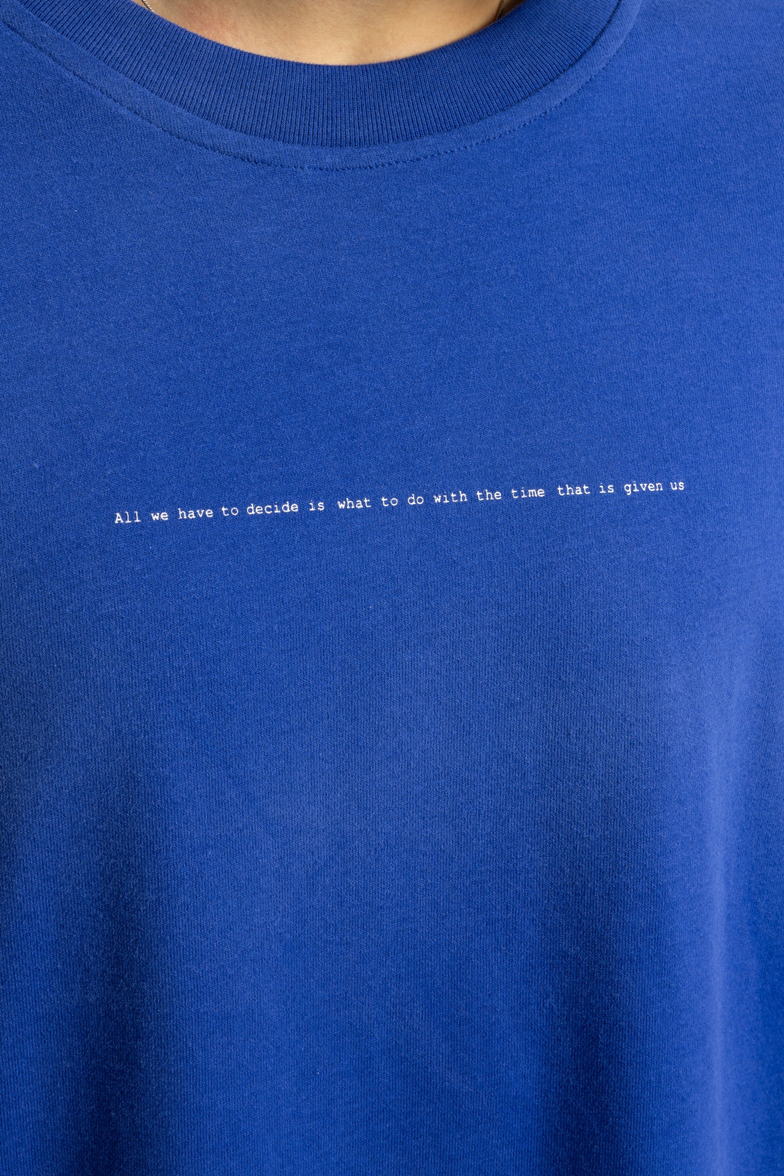 Minimal Yazı Baskılı Yıkamalı T-shirt