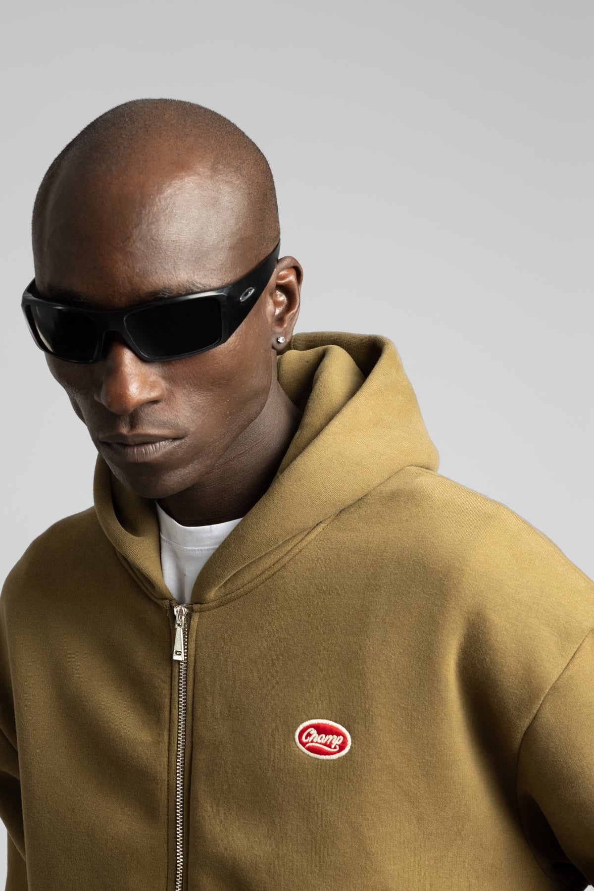 Camp Kapüşonlu Fermuarlı Sweatshirt