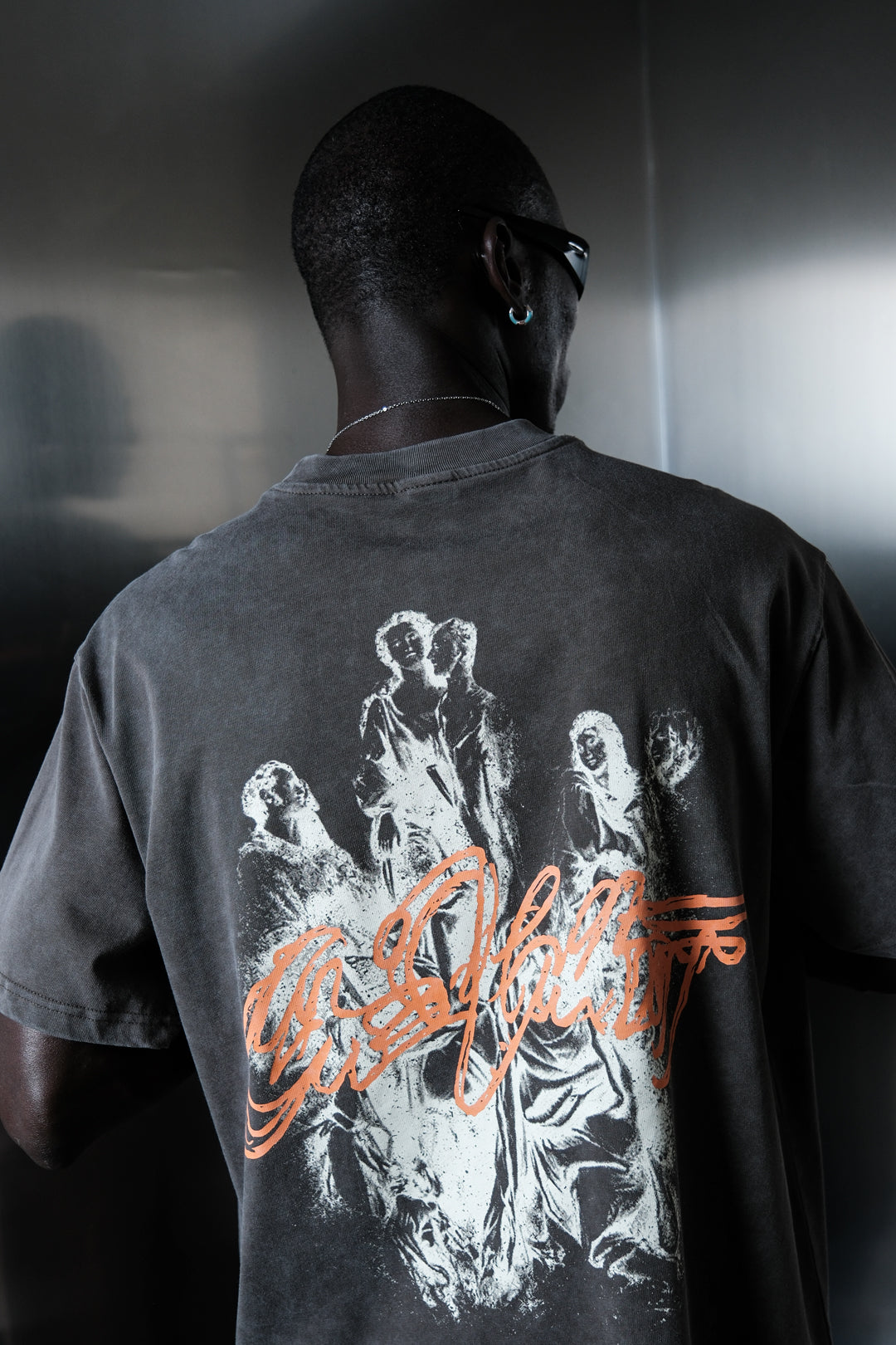 Last Saints Acid Wash T-Shirt