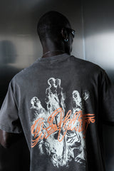 Last Saints Acid Wash T-Shirt