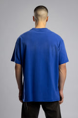 Minimal Yazı Baskılı Yıkamalı T-shirt