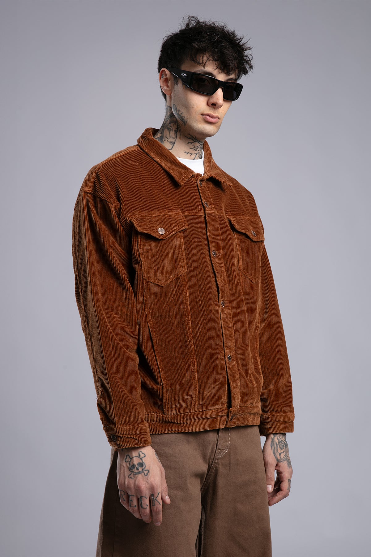 Trucker Kadife Ceket