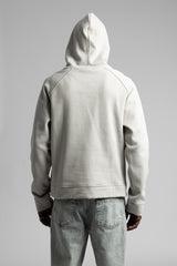 Minimal Nakış Detaylı Kapüşonlu Sweatshirt