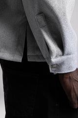 Arka Nakış Detaylı Kaşe Gömlek