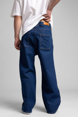 Kontrast Dikişli Baggy Jean