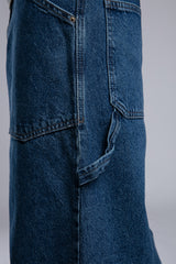 Utility Detaylı Oversize Jean