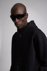 Kapüşonlu Fermuarlı Sweatshirt