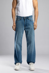 Nakış Detaylı Baggy Fit Jean