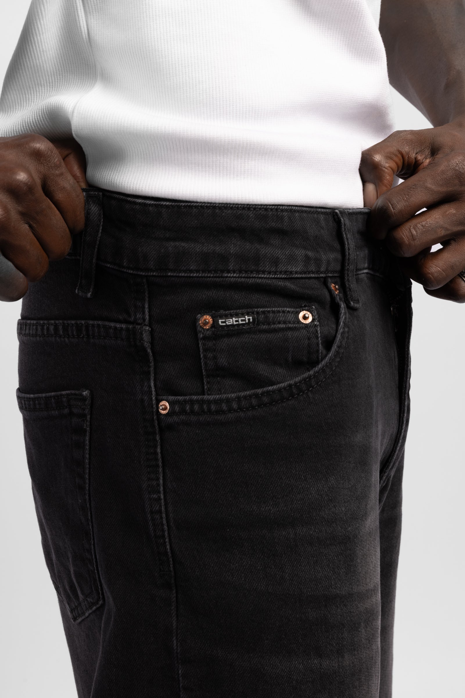 Yıkamalı Baggy Jean