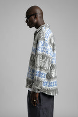 Desenli Kaşe Gömlek