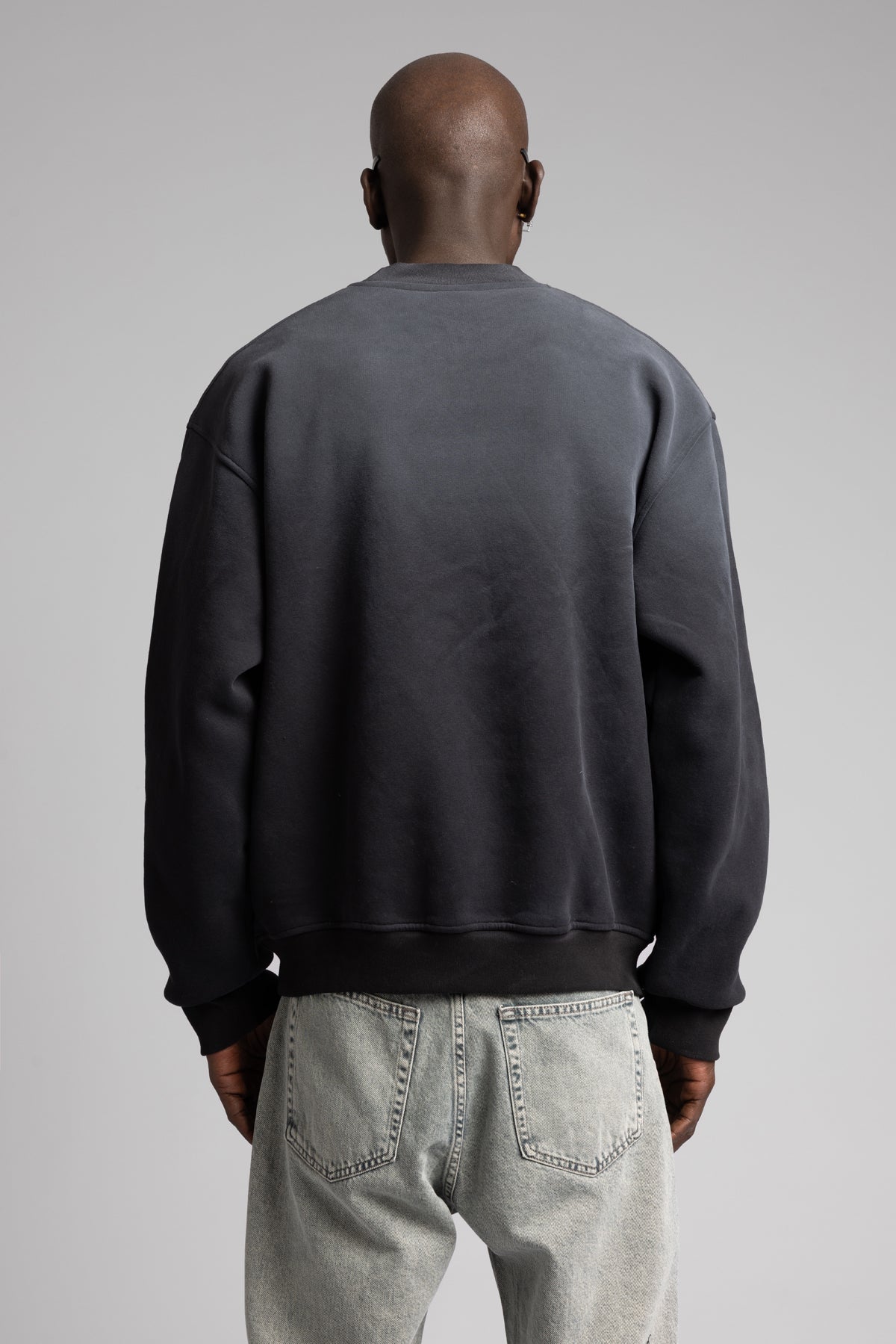 Excited Yazılı Yıkamalı Sweatshirt