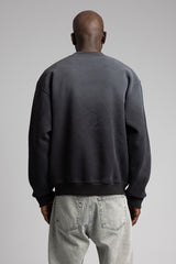 Excited Yazılı Yıkamalı Sweatshirt